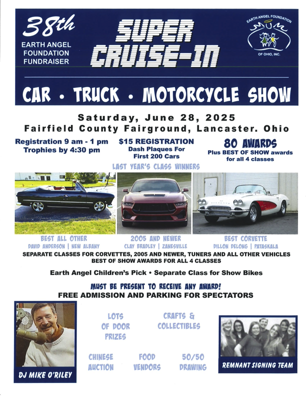 38th-Annual Earth-Angel-Foundation-Fundraiser front of flyer
